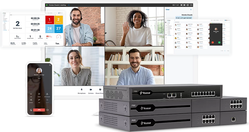 UNIFIED COMMUNICATIONS IP-PBX- Yeastar Yeastar UNIFIED COMMUNICATIONS IP-PBX